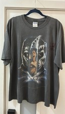 2002 Jason X Movie Promo Vintage Horror Shirt Signed By Actor Kane Hodder (Jason picture