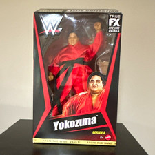 Mattel WWE TrueFX Yokozuna Action Figure Series 3 Boxed Wrestling 8+ Red/Black picture