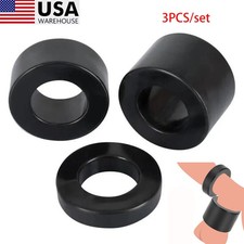 3PCS Male Scrotum Testicle Squeeze Ring Cage Penis-Stretcher-Enhancer Delay Ball picture
