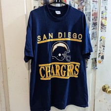 Remake San Diego Chargers NFL Football Team Helmet Navy Graphic T shirt HN8043 picture