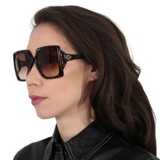 Gucci Brown Gradient Square Ladies Sunglasses GG0876S 002 60 GG0876S 002 60 picture