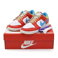 DH8009-600 Nike Dunk Low LeBron James Fruity Pebbles Habanero Red (Men's) picture