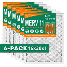16x20x1 Pleated Air Filters, Replacement for HVAC AC Furnace (MERV 11) picture