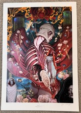 Guillermo Del Toro Frankenstein Movie Poster James Jean Art Print S/# 1/1337 picture