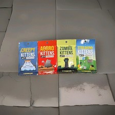 Exploding Kittens Expansions: Creepy, Aggro, Zombie & Streaking Kittens picture