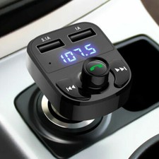 In Car Bluetooth FM Transmitter Radio MP3 Wireless Adapter Car Kit USB Charger 2 picture