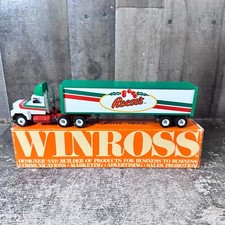 REESE'S CANDY HOLIDAY LOGO  TRACTOR TRAILER WINROSS TRUCK Christmas 1/64 picture