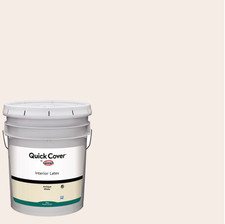 Glidden Quick Cover Interior Latex Paint Flat, Antique White, 5 Gallon picture