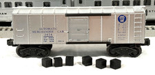 LIONEL 3454 PRR AUTOMATIC MERCHANDISE BOX CAR FROM 1947 - C-7+ WITH CUBES picture