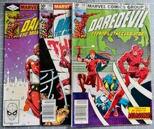 Marvel Daredevil #174,175 Newsstand #182 Direct 1981 1St App The Hand picture