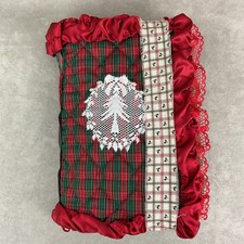 Handmade Christmas Junk Journal - 86 pages mixed media art book - Tartan Plaid picture
