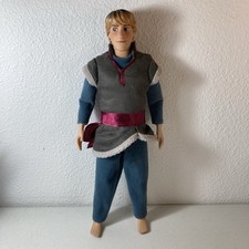 Disney Store Classic Collection Frozen 12” Kristoff Doll W Outfit Freckles picture
