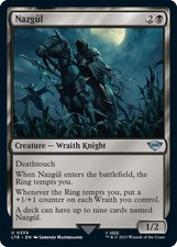 Nazgul (0339) #339 (NM) The Lord of the Rings: Tales of Middle-earth (LTR) MTG picture