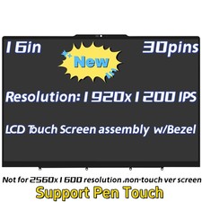 5D10S40100 For Lenovo Yoga 7 2-in-1 16IML9 83DL WUXGA LCD Touch Screen w/Bezel picture