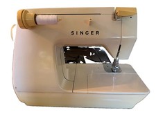 Vintage Singer Touch-Tronic 2001 Memory Electronic Sewing Machine Tested & Works picture