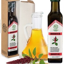 Amaranth Oil 250ml Cold Pressed Single Varietal High Squalene Extra Virgin picture