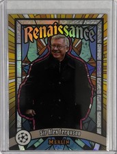 2024-25 Topps Chrome Merlin Sir Alex Ferguson Renaissance #R-7 Manchester United picture