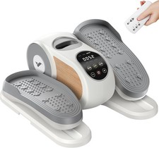 Under Desk Elliptical Machine Quiet Portable Electric Seated Pedal Leg Exerciser picture