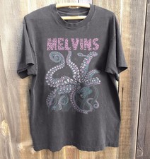 Melvins Octopus Tour 2016 Unisex Charcoal Cotton T-shirt S-5XL picture