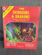 Dungeons & Dragons Fantasy Adventure Game: Basic Rulebook 1981 First Edition picture