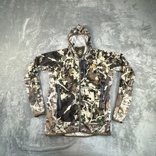 First Lite Sawtooth Jacket Mens Large Camo Merino Wool Hooded Hunting Outdoor picture