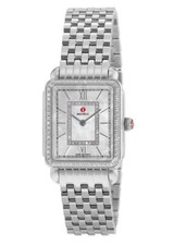 Brand New Michele Deco II Mid-Size Diamond Dial Ladies Watch (MWW06I000001) picture
