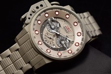 Invicta I-Force Chronograph Quartz Titanium Dial Titanium Tone Men's Watch 50mm picture