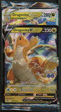 Pokemon Go SWSH Promo Dragonite V SWSH235 & Dragonite VSTAR SWSH236 - Sealed picture