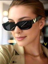 New Gold Celebrity Designer Sunglasses Fashion Paris Vogue Couture Brand Unisex picture