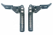 Pair Black Aluminum Wheelchair Scissor (2) Brakes picture