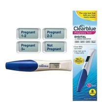 Clearblue Digital With Weeks Indicator Pregnancy test (1 test) Ship From US picture