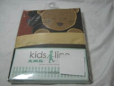 NEW KIDS LINE AFRICAN DREAMS WINDOW VALANCE BROWN TIGER NIP picture