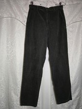 Vintage Eddie Bauer Olive Green Corduroy Pants Granola Grunge Straight 90s | 12 picture