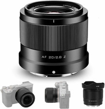 Viltrox 20mm F2.8 Auto Focus Full Frame Wide Angle Lens for Nikon Z-Mount NEW picture