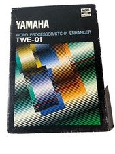 Vintage Yamaha TWE-01 TeleWord Enhancer Word Processor MSX CX5M Cartridge Boxed picture