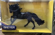 Breyer Horse Black Andalusian Stallion #584 Box Is Rough picture