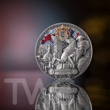 2025 Cameroon The Legacy of the Greatest Empires - French Empire Silver Coin picture