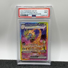 Pokemon Alolan Exeggutor ex 242/191 Surging Sparks PSA 9 Special Illustration picture