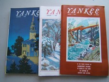 3 VINTAGE YANKEE MAGAZINES DEC. 1968-JAN. 1969-MARCH 1969 picture