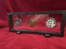 Fallout challenge Coin Complete Set In 3D Floating Frame picture