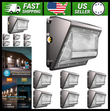 Lightdot 100W LED Wall Pack Lights 6-Pack, Dusk-to-Dawn Outdoor Security picture
