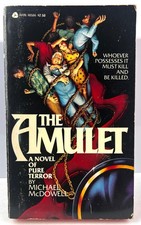 Vtg 1979 The Amulet Michael McDowell Paperbacks from Hell Horror 1st Printing picture