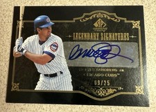 2007 SP Legendary Cuts Legendary Signatures Ryne Sandberg LS-RS3 #09/25 Auto picture