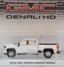 Greenlight x Karson Summit White 2022 GMC Sierra 2500HD Denali 1:64 Car 51703-B picture
