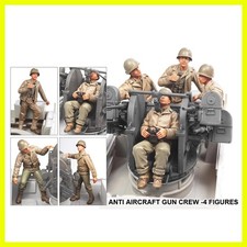 1/35 Casting Resin Model Kit, Air Defense Force 4 People, Gk, Uncolored Model... picture