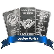 10 Troy oz Hallmarked Silver Bar .999 Fine Secondary Market picture
