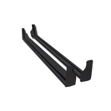 Black Horse Commercial Running Boards  Black fit 1992-2025 Ford E-150 Econoline picture