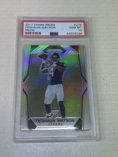 Deshaun Watson rookie 2017 Panini Prizm silver PSA 10 #279 Cleveland Browns picture