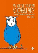 My Weekly Korean Vocabulary Book 1: - Paperback, by TalkToMeInKorean - Very Good picture