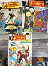 Vintage Adventure Comics Lot of 3 #380 #384 #413 Supergirl Legion Mid-High Grade picture